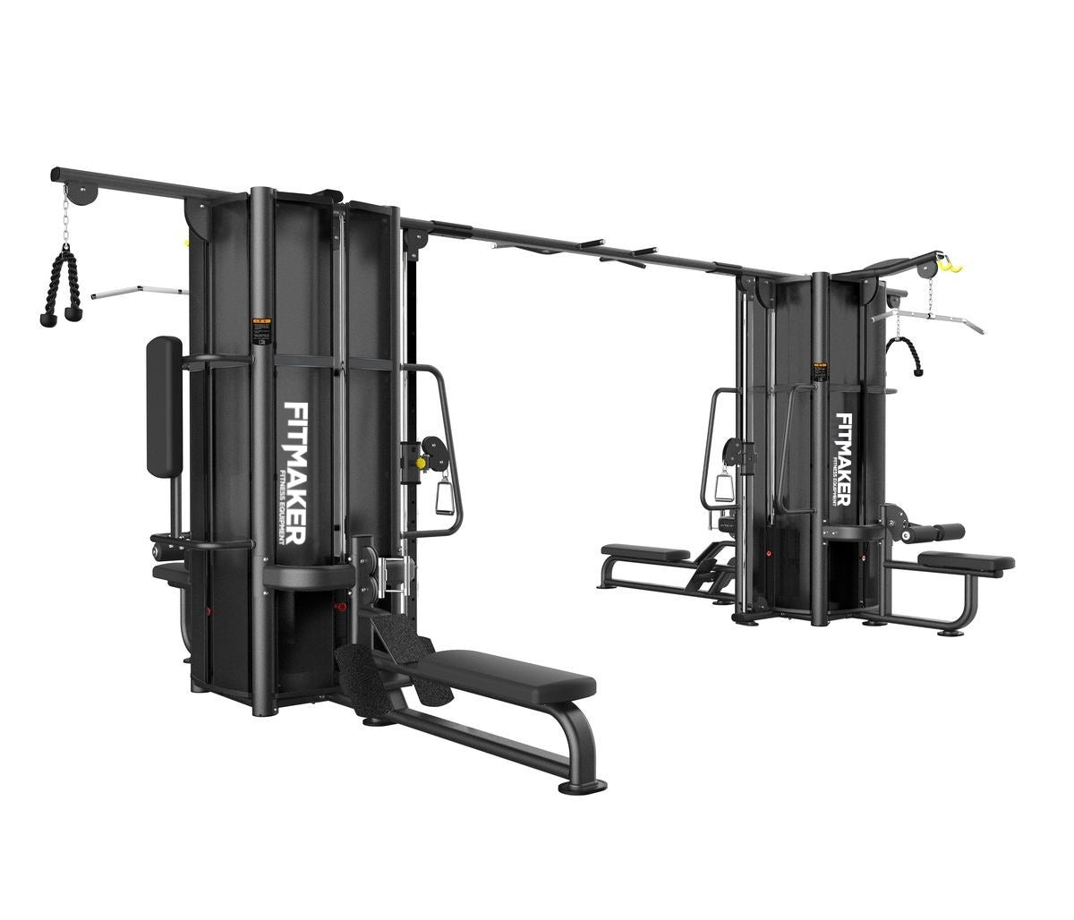 ME-F08 JAULA FITMAKER 8 ESTACIONES 2 TORRES FITMAKER – FIT MAKER SPORT